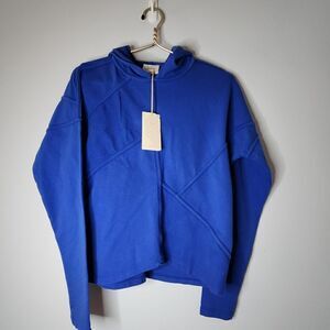 Maaji Women's Protective Light Hoodie Blue Small New With Tags Yoga Activewear